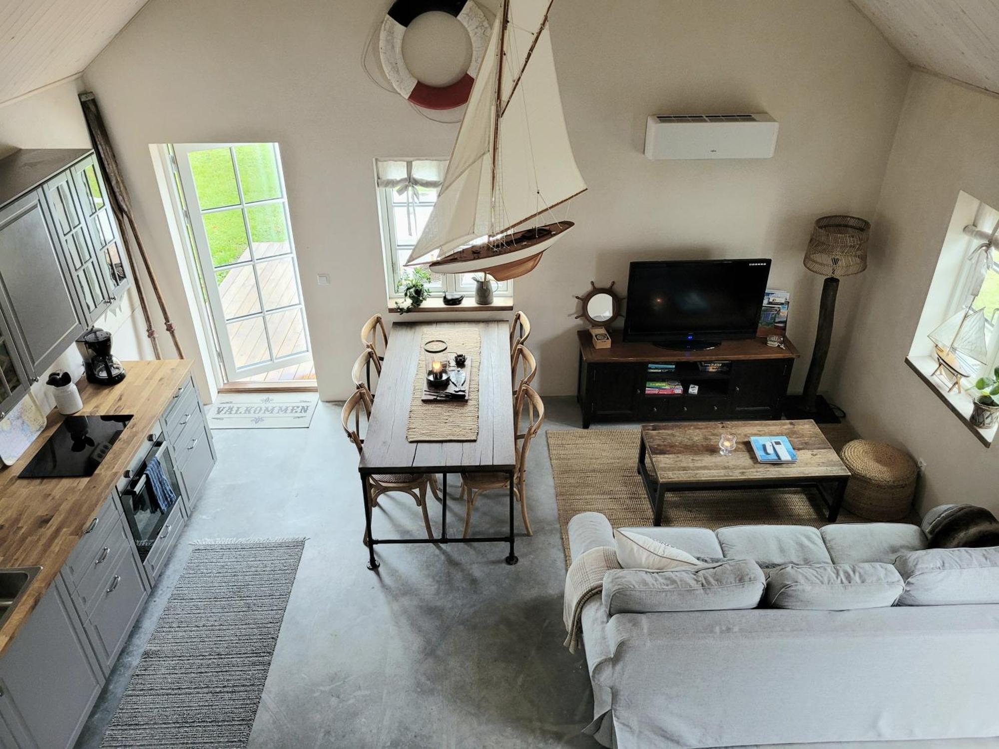 Вілла Litet Hus I Mysig By Naera Havet Істад Екстер'єр фото